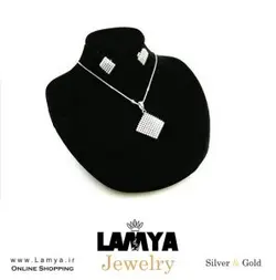 نيم ست نقره مدل آبادیس کد N059