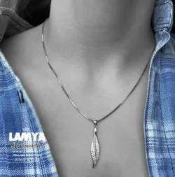 نیم ست نقره طرح برگ کد N127