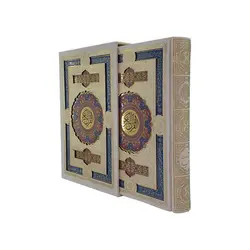 قرآن قابدار سفید ترجمه الهی قمشه ای کد 110177