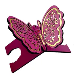 رحل MDF س15*30 طرح پروانه سرخابی