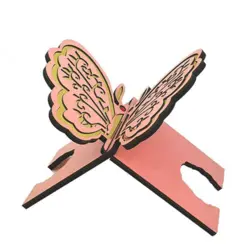 رحل MDF س15*30 طرح پروانه صورتی