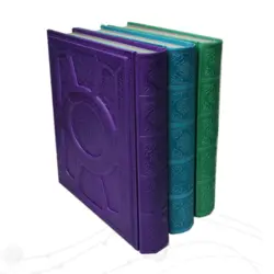 قرآن رنگی ترجمه الهی قمشه ای جلد لیزری کد 120396