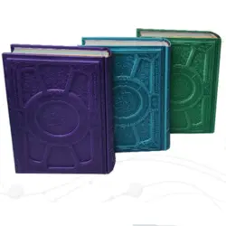 قرآن رنگی ترجمه الهی قمشه ای جلد لیزری کد 120396