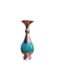 ست نفیس قرآن کریم با 2 گلدان فیروزه کد 110267