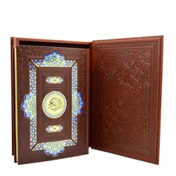 قرآن نفیس چرمی جعبه دار کد 110186
