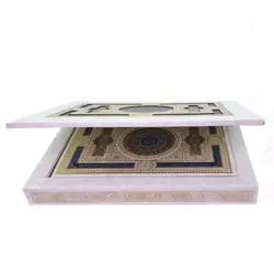 قرآن معطر با جعبه لپتاپی سفید کد 110227