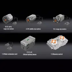 لگو بیل مکانیکی کنترلی برند Mould King
