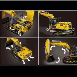 لگو بیل مکانیکی کنترلی برند Mould King