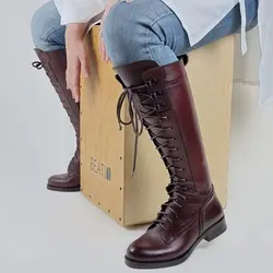 چکمه تمام چرم کد238