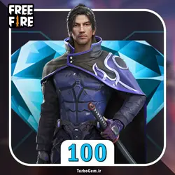 خرید 100 جم فری فایر | توربو جم