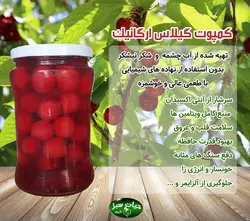 کمپوت گیلاس ارگانیک