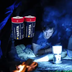 باتری آلکالاین بزرگ سایز D وارتا Longlife Max Power  - فروشگاه آنارام