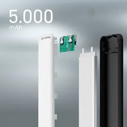 پاور بانک وارتا مدل 57975 ظرفیت 5000 میلی آمپر - فروشگاه آنارام