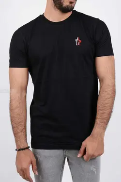 تیشرت مردانه یقه گرد Moncler مشکی 2731