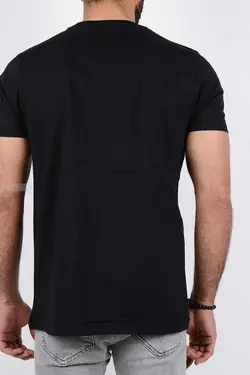 تیشرت مردانه یقه گرد Moncler مشکی 2731