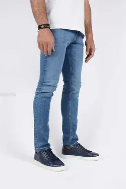 شلوار جین مردانه اسکینی ZARA آبی‌تیره 965