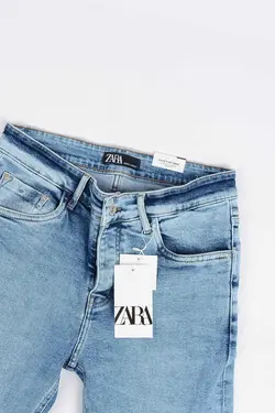 شلوار جین مردانه اسکینی ZARA آبی 964