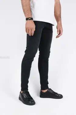 شلوار جین مردانه ZARA ذغالی 962