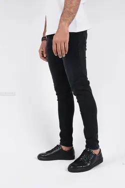 شلوار جین مردانه ZARA ذغالی 962