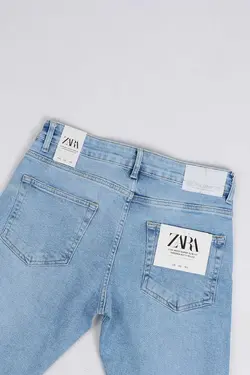 شلوار جین مردانه ZARA آبی‌روشن 959