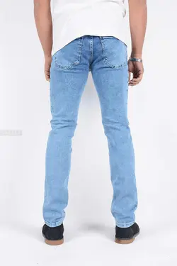 شلوار جین مردانه راسته CK آبی روشن 946