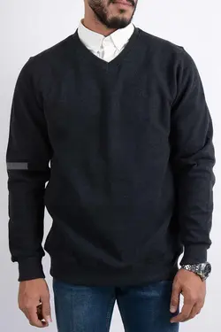 بلوز مردانه یقه هفت ذغالی 2665