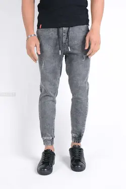 شلوار دمپاکش مردانه جین طوسی 938