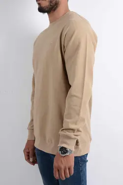 بلوز مردانه یقه گرد کرم 2655