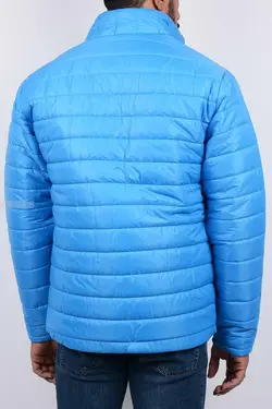 کاپشن مردانه شمعی آبی 2641