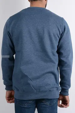 بلوز مردانه یقه گرد آبی 2651