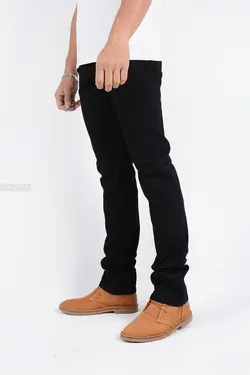 شلوار جین مردانه راسته MOSCHINO مشکی 948