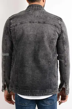 کت تک مردانه جین Z&K ذغالی 2668