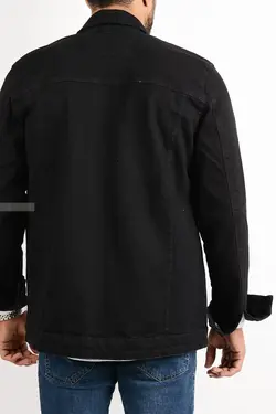 کت تک مردانه جین Z&K مشکی 2669