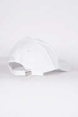 کلاه مردانه اسپرت مارک دار سفید 488