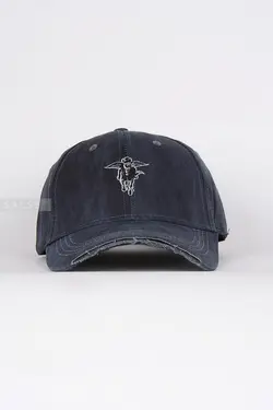 کلاه مردانه اسپرت سرمه‌ای‌ 498