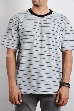 تیشرت مردانه اسپرت Bershka طوسی 2800