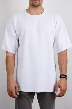 تیشرت مردانه اسپرت Bershka سفید 2796