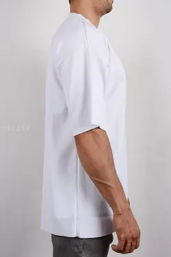 تیشرت مردانه اسپرت Bershka سفید 2796