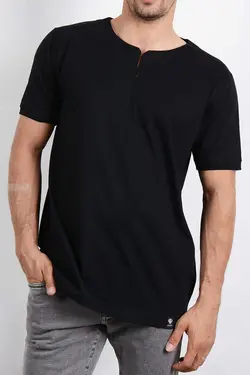 تیشرت مردانه اسپرت Catch مشکی 2812