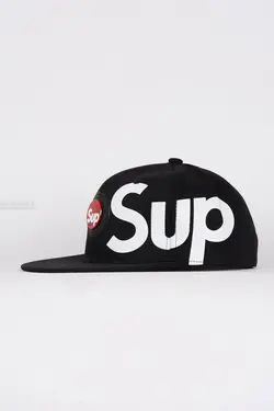 کلاه کپ مردانه SUP مشکی 507