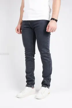 شلوار جین مردانه ذغالی 986