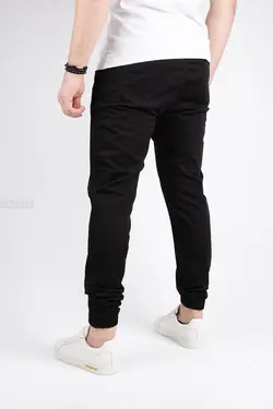 شلوار دمپاکش مردانه کتان طرح ZARA مشکی 973