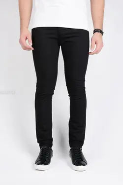 شلوار پارچه ای مردانه اسکینی مشکی 998