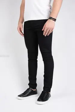 شلوار پارچه ای مردانه اسکینی مشکی 998