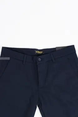 شلوار پارچه ای مردانه اسکینی سرمه‌ای 997