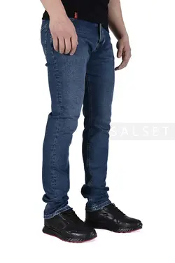 شلوار جین مردانه راسته Armani jeans آبی 553
