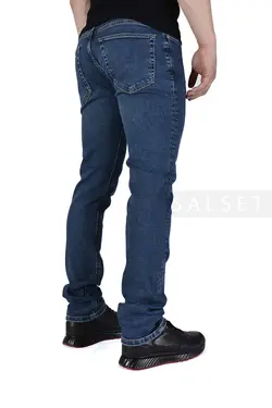 شلوار جین مردانه راسته Armani jeans آبی 553