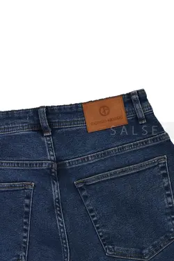 شلوار جین مردانه راسته Armani jeans آبی 553