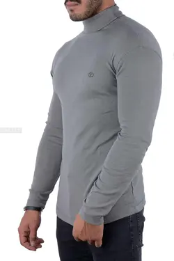 یقه اسکی مردانه TOM TAILOR طوسی 2309