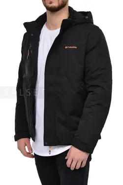 کاپشن مردانه ضد آب مشکی 1617